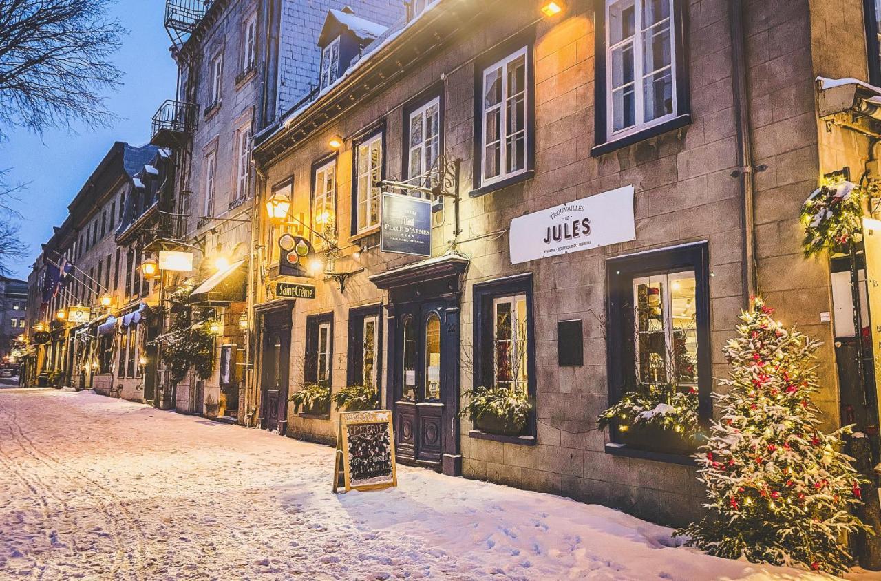 Auberge Place D'Armes Québec Buitenkant foto